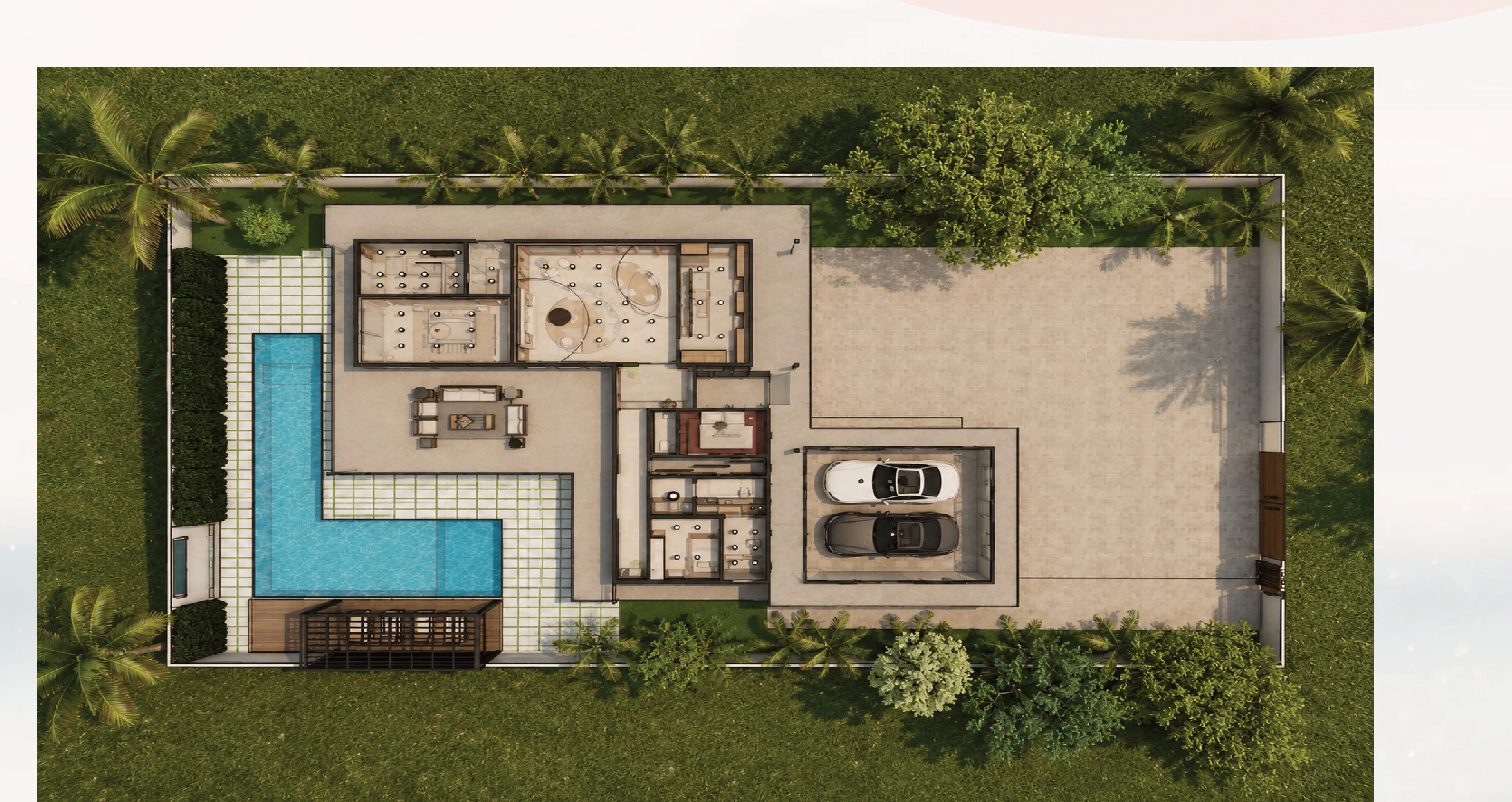 Proposed floor plan for the Smith's Residence